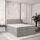 masseno Lunera 160 x 200 cm H2 Hellgrau