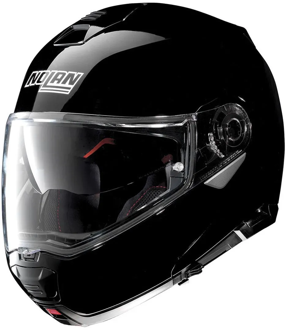 Nolan N100-5 Classic N-Com Helm, schwarz, Größe XS für Männer