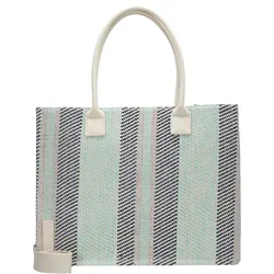 Seidenfelt Hulu - Shopper 40 cm (aqua mix)