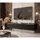 lookway AURORA TV-Lowboard 180x32x40 cm Schwarz Matt Holzwerkstoff/Metall