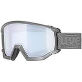 Uvex Athletic FM rhino matt mirror Silver Blue/CAT2