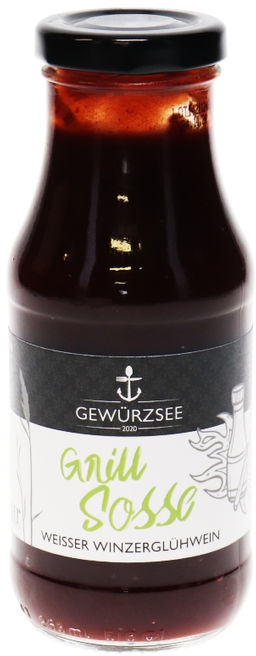 GewürzSee Grillsoße Weißer Winzerglühwein