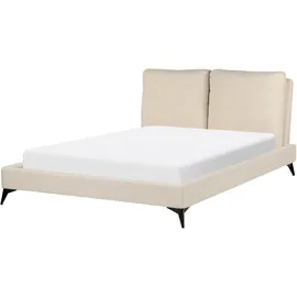 Beliani Melle 140 x 200 cm Beige