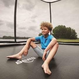 Berg Toys BERG SPORTS Trampolin Oval 520 cm InGround Grey / grau