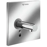 Schell Linus Fertigmontageset 019380699 Frontplatte Messing, mit 170 mm Auslauf, Infrarot-Sensor-Elektronik, Kaltwasser, Batteriebetrieb