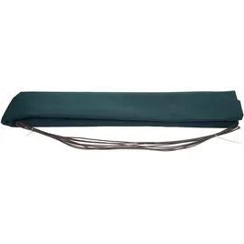 MCW Ersatz-Bezug für Markise MCW-H27, Vollkassette Ersatzbezug Sonnenschutz 6x3m ~ Polyester blau-grün
