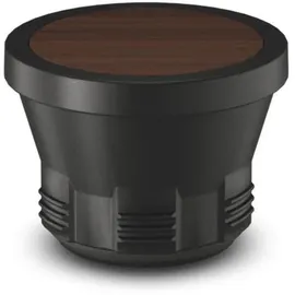 Alfi STUDIO Allure, champagner gold mit Holz-Elementen, Isolierkanne aus doppelwandigem Edelstahl, Thermoskanne hält warm, kalt, Drehverschluss, Öffnung groß, BPA-frei,