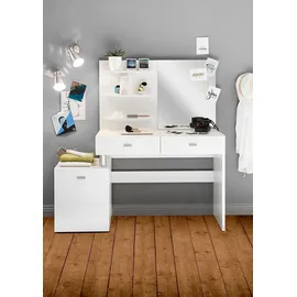 Bega BBK Schminktisch GLAMOUR (BHT 132x135x43 cm - weiß
