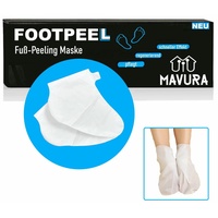 MAVURA Fußpeeling FOOTPEEL Weiche Fuß-Peeling Maske Fußmaske Fussmaske, 2-tlg., Hornhaut Entferner Hornhautentferner Socken Foot Mask Aloe [2er Set]