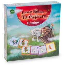 Kleines Einhorn Funkelstern. Domino