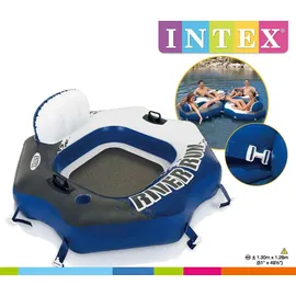 Intex 58854EU - River Run Connect (130x126cm) Floater Poolsessel