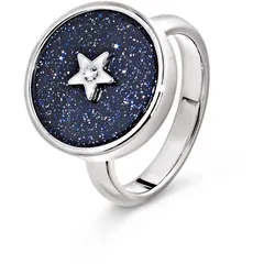 Tchibo - Ring Sternenhimmel - Damen - Gr. 20 - blau