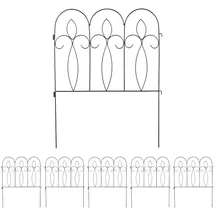 Relaxdays 10041709 Gartenzaun