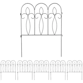 Relaxdays 10041709 Gartenzaun