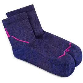 Buff Dryflx Quarter Socken 2 Blau 45-47