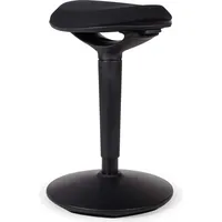 Wiltec Wiltec, Bürostuhl, Sitz- & Stehhocker schwarz Drehhocker höhenverstellbar