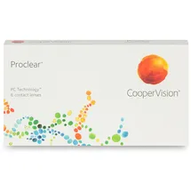 CooperVision Proclear (6er Packung) Monatslinsen (15 dpt + BC 8.6)