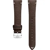 Oris Hirschleder Lederarmband 19mm 0751912 - braun mit weißer Ziernaht