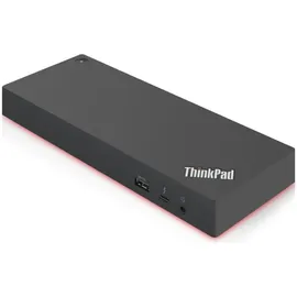 Lenovo ThinkPad Thunderbolt 3 Dock Gen2 – Anschluss - Schwarz/Rot