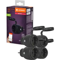 LEDVANCE SMART+ ZigBee Outdoor Plug, kompakte Außensteckdose mit Energieverbrauchskontrolle,