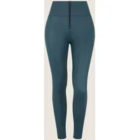 Freddy Leggings "WRUP SUPERSKINNY HIGHWAIST", Damen, Gr. XL, N-Gr, blau (schwarz sea), Web, Obermaterial: 72% Polyester, 15% Polyurethan, 13% Elasthan, casual, figurbetont, Hosen, mit Lifting & Shaping Effekt