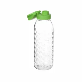 Curver Flasche Smart To Go Transparent/Grün 0,45 l