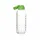 Curver Flasche Smart To Go Transparent/Grün 0,45 l
