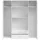 Pol-Power Kleiderschrank Base 4-türig weiß