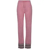 VIVANCE Schlafhose Ethno-Design Pink 40/42