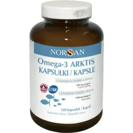 NORSAN Omega-3 1.500 mg Arktis Kapseln 120 St.