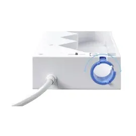 Sygonix Steckdosenleiste 1,40 m Weiß 1 St.