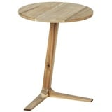 Wenko Acina Beistelltisch Holz braun 40,0 x 40,0 x 50,0 cm