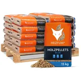 Heizfuxx Holzpellets 15 kg x 20 Sack 300 kg Palette