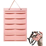 Dtaigou Klauenclip-Halter, Klauenclip-Organizer | Haarspangenhalter zum Aufhängen | Krallen-Clip-Display für Haarspangen, Stirnbänder, Schleifen, Krallen, Haarspangen-Aufhänger, Organizer für