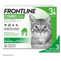 FRONTLINE COMBO Spot on Katze  3 St Lösung