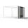 Siena Garden Seitenwand-Set für Pavillon 3 x 3 m Silber