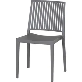 Siena Garden Lane Stapelstuhl 56 x 46 x 81 cm grau