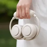 Wiederaufladbarer, Tragbarer Nackenventilator Mit Halbleiter-kühltechnologie – Persönlicher, Tragbarer Ventilator Mit 3 Geschwindigkeitsstufen, Flexiblen Schläuchen Und Usb-c-ladeanschluss