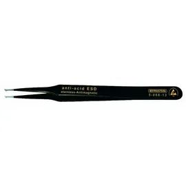 bernstein tools for electronics SMD-Pinzette Abgerundet Schwarz