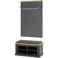 OTTO home WESTMINSTER BESTSELLER Schuhbank 92 x 45 x 200 grau