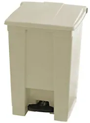 Rubbermaid Polyethylen-Abfalleimer 45,4 L 60 x 40 x 60 cm Beige