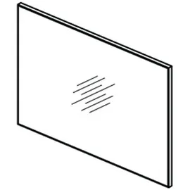 Ideal Standard Wandspiegel 100 x 70 cm Silber