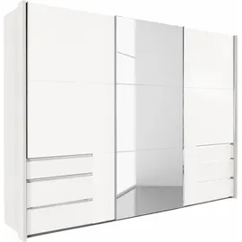 WIMEX Schwebetürenschrank Level by fresh to go 300 x 236 x 65 cm Weiß