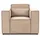 Fun Möbel Sessel Waldo Stoff Poso 1-St. 75 x 85 x 80 cm Beige