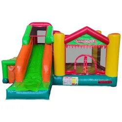 Hüpfburg - PVC - Avyna Fun Palace Big Professional GRÜN|GELB|orange No Size