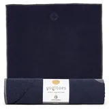 Manduka Yogitoes 2.0 Yoga Handtuch (Größe 200x61cm, blau)
