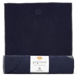 Manduka Yogitoes 2.0 Yoga Handtuch (Größe 200x61cm, blau)