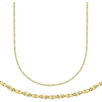 Firetti Goldkette »Schmuck Geschenk Gold 333 Fantasiekette, ca. 2,7 mm breit«, Made in Germany