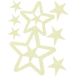 Haarschmuck "Sterne", weiß