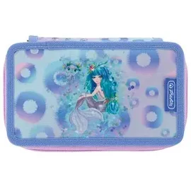 Herlitz Federmäppchen befüllt Mystic Mermaid Motiv 23-teilig, 19,3 x 11,5 cm